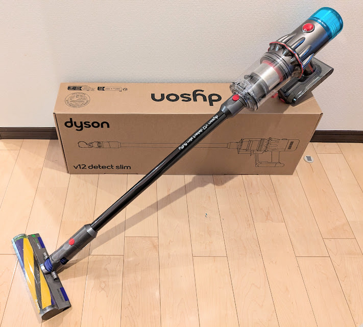 コードレス掃除機
Dyson V12 Detect Slim Fluffy (SV46 FF)の概要